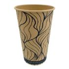 Kaffebæger Bambus Ø90x135mm 40cl 16oz Single Wall Natur Verive product photo