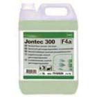 Universalrengøring gulv Jontec 300 F4a neutral pH med farve og parfume 5ltr grøn product photo