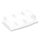 Smørrebrødsbakke 3 rum 298x160x46 mm klar RPET product photo
