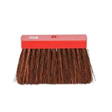 Straatveger bassine piassava montuur rood gelakt hout 30 cm artikelfoto