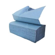 Essuie-mains recyclé bleu 1 pli ZZ 4600 f. CHAMA photo du produit