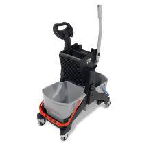 Trolley met dubbele emmer (2 x 16 L) met grafietpers MMT-1616 artikelfoto