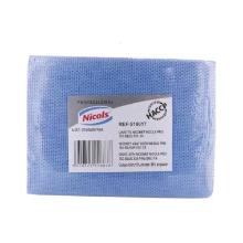 Geperforeerd synthetisch doekje blauw 51 x 36 cm 80 gr 25 st niconet artikelfoto