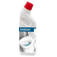 Alkalische reiniger voor het ontkalken van toiletten Saniday 1 L artikelfoto
