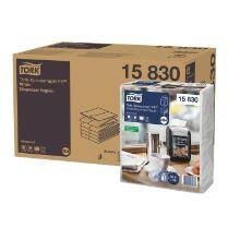 Serviettes blanches 8,3 x 10,7 cm Tork Xpressnap Fit photo du produit