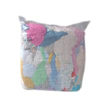 Chiffons textiles fins color&eacute;s Sac de 10 kg Essuitex Color&eacute; Interlock POLO photo du produit
