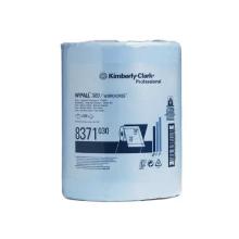 Poetsdoek blauw rol  1laag  38x31cm  500 vellen Wypall X60 artikelfoto