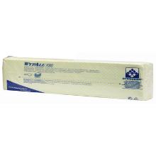 Poetsdoek geel intergevouwen 10x25st 1laag 35x42cm Wypall X80 artikelfoto
