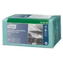 Poetsdoek groen ZZ 1 laag  30 x 38 cm  W8 Tork Premium Cloth Specialist artikelfoto
