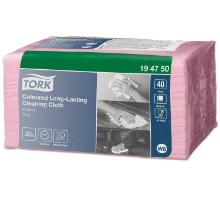 Poetsdoek rood ZZ 1 laag 30 x 38 cm W8 Tork Premium Cloth Specialist artikelfoto