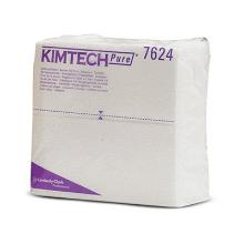 Poetsdoek wit 12x35st 1laag gewafeld 38x35cm Kimtech Pure artikelfoto