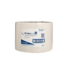 Chiffon blanc gaufré 1roul 1pli 38x23cm 1500f 570m Wypall L10 photo du produit
