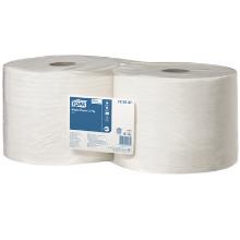 Chiffon blanc gaufr&eacute; 2 plis 510m W1 Tork Basic photo du produit
