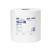Poetsdoek wit 2 laag 34 x 24 cm 510m  W1 Tork Advanced Wiper 420 artikelfoto