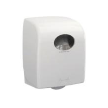 Distributeur essuie-mains en rouleau - blanc - 38x30x25cm - Aquarius photo du produit