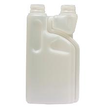 Flacon doseur 1 l vide sans bouchon avec chambre de dosage de 10 &agrave; 60 ml photo du produit