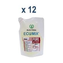 Nettoyant détartrant sanitaire 12 x 100 ml Ecomix Active Foamer photo du produit