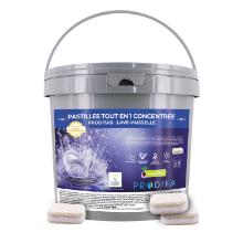 Tablette lave-vaisselle tout-en-1 écologique, seau de 150, Proditab photo du produit