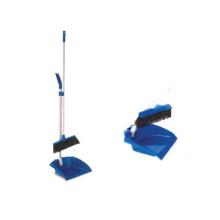 Vuilnisblik open - veger - steel - blauw - "maria set" artikelfoto