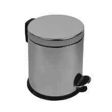 Poubelle à pédale : inox - 5 lt - "new bin basic" photo du produit