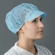 Charlotte : met klep - blauw - non woven - 100 st artikelfoto