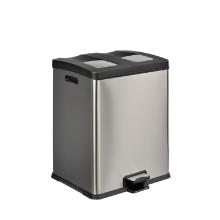 Pedaalemmer : 2 stromen - inox - 2 x 30 lt - "multiflux" artikelfoto