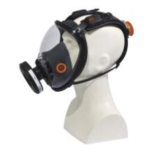 Volgelaatsmasker - zwart/oranje - M9200 - "Rotor Galaxy" artikelfoto