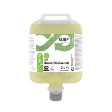 Liquide vaisselle poche dermite 2 l Sure Hand Dishwash photo du produit