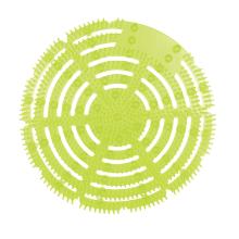 Grille désodorisante anti-éclaboussure pour urinoir parfum melon concombre photo du produit