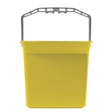 Emmer geel 6 l  voor werkwagen gerecycleerd pvc artikelfoto