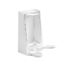 Dispenser wit met transparent deksel 700 ml artikelfoto