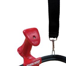 Support sac portable rectangulaire poign&eacute;e et sangle "handi hoop plus combo" photo du produit