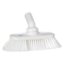 Brosse passage d'eau souple fleuré blanc 24 cm "vikan" photo du produit