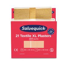Textielpleister beige Maxi XL 6 x 21 st Salvequick 6470 artikelfoto