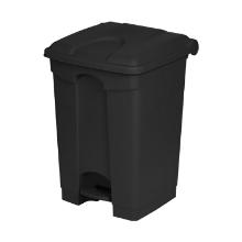 Pedaalemmer gerecycleerd antraciet antraciet deksel 45 l artikelfoto