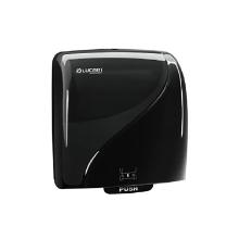 Zwarte dispenser voor handdoek autocut towel Identity Hands artikelfoto