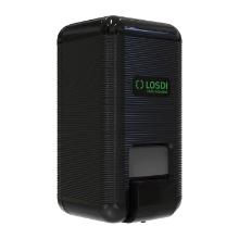 Zeepdispenser zwart gerecycled plastic 1000 ml Eco-Luxe artikelfoto