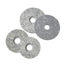 Disque m&eacute;lamine de d&eacute;crassage gris et blanc 16"- 406 mm photo du produit
