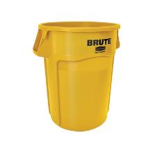 Collecteur rond jaune 167 l Brute photo du produit