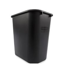 Poubelle rectangulaire 26.5 l noir photo du produit