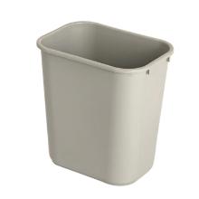 Poubelle rectangulaire 26.5 l gris photo du produit