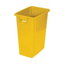 Poubelle sans couvercle jaune 60 l photo du produit