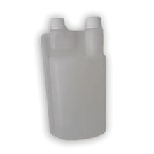 Flacon doseur 1 l &agrave; double col avec chambre de dosage 25 ml photo du produit