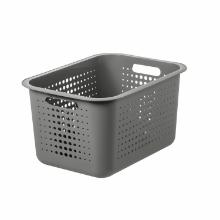 Opbergmand opengewerkt antraciet grijs 37 x 28 x 20 cm Orthex artikelfoto
