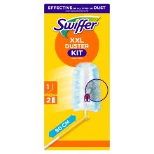 Starter kit 1 steel en 2 stoffers Swiffer duster XXL artikelfoto