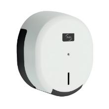 Cleanline Jumbo wit gerecyclede toiletrolhouder met middeninvoer artikelfoto