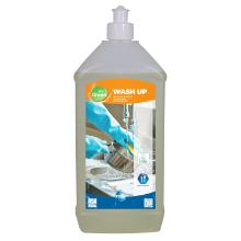 Milieuvriendelijk afwasmiddel zonder parfum en kleurstoffen Polgreen Wash Up 1L artikelfoto
