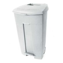 Mobiele pedaalemmer wit 120 l Contiplast artikelfoto
