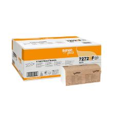 Essuie mains blanc Ecolabel 2 plis V-fold 21x20 cm 15 x 200 f. SAVE photo du produit