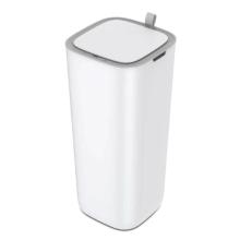 Poubelle à capteur blanc 30 l Morandi Smart EKO photo du produit